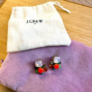J. Crew statement earrings (never worn!)